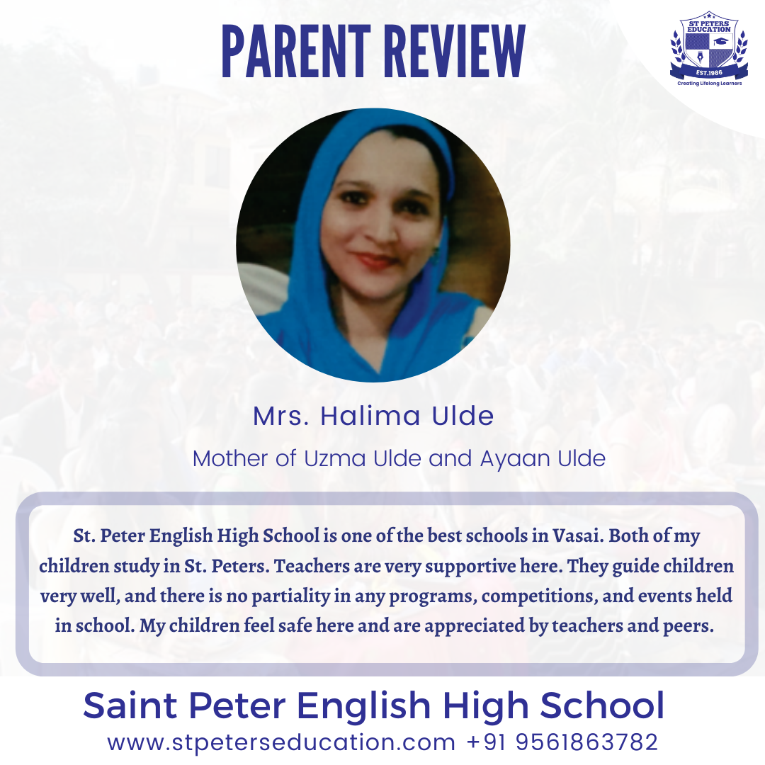 Read more about the article Mrs. Halima Ulde’ Review on St Peter English High School