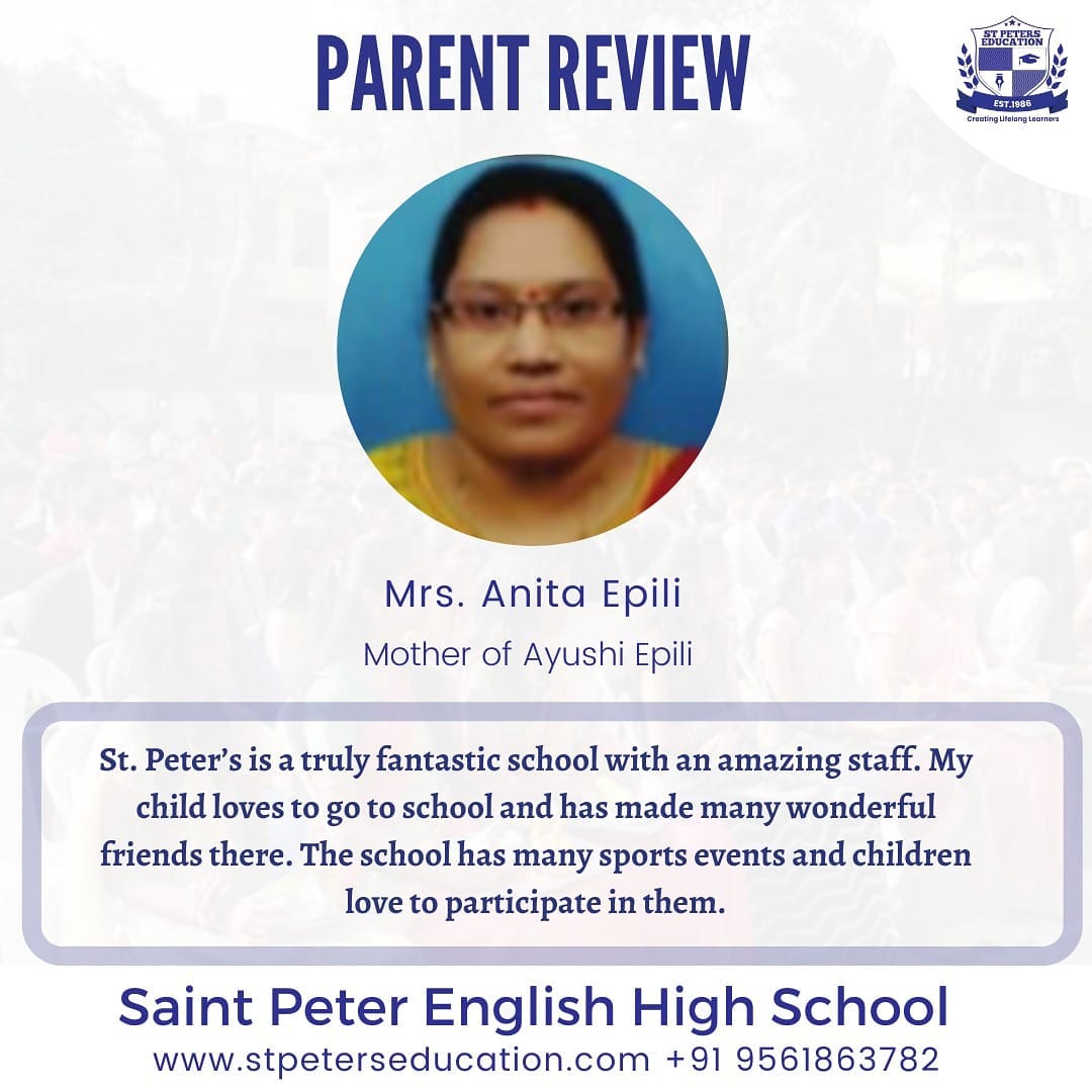 Read more about the article Mrs. Anita Epili’ Review on St Peter English High School