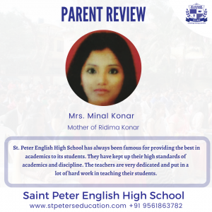 Read more about the article St Peter English High School Review by Mrs. Minal Konar